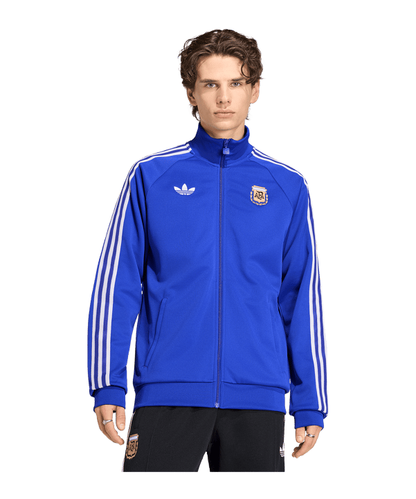 adidas AFA Argentinien Originals Jacke Blau - blau