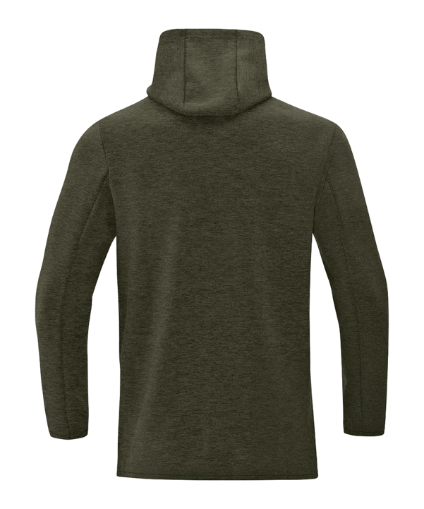 JAKO Premium Basic Veste à capuche Marron C028 - brun