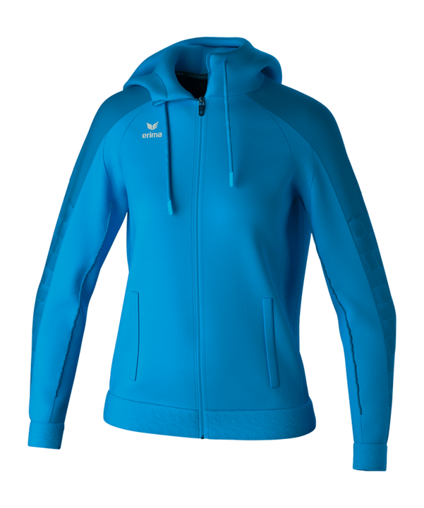 Erima EVO Star Trainingsjacke Damen Blau - blau