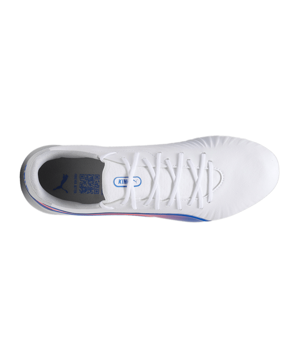 PUMA KING Match FG/AG Formula Weiss Blau F02 - weiss