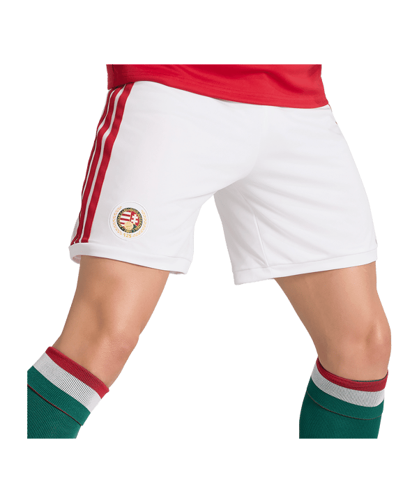 adidas Ungarn Short Home WM 2026 Weiß - weiss