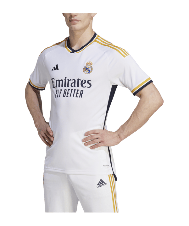 adidas Real Madrid Trikot Home 2023/2024 Weiss - weiss
