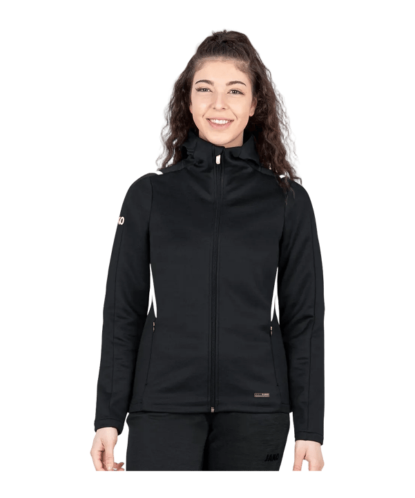 JAKO Giacca con cappuccio nero C501 - nero