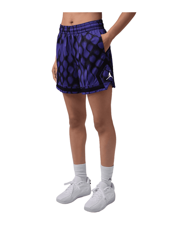 Jordan Sport 4" Diamond Korte broek Dames Blauw K432 - blauw