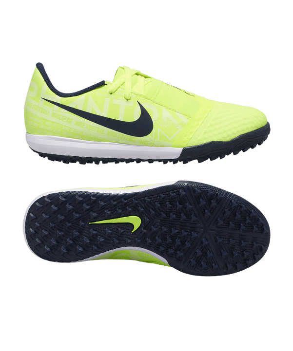 Nike Jr Phantom Venom New Lights Academy TF Kids Gelb F717 - gelb