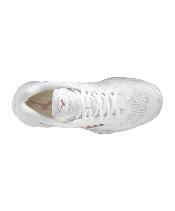 Mizuno Wave Stealth V Schuh Damen Weiss F36 - weiss