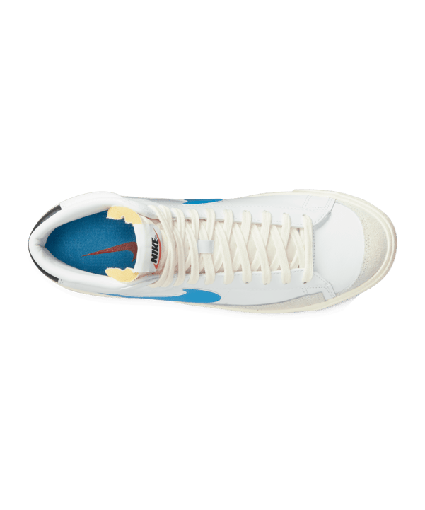 Nike Blazer Mid 77 Vintage Weiss Blau F118 - weiss