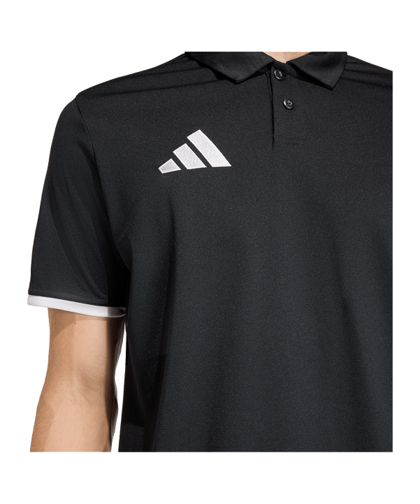 adidas Entrada 26 Polo Schwarz - schwarz