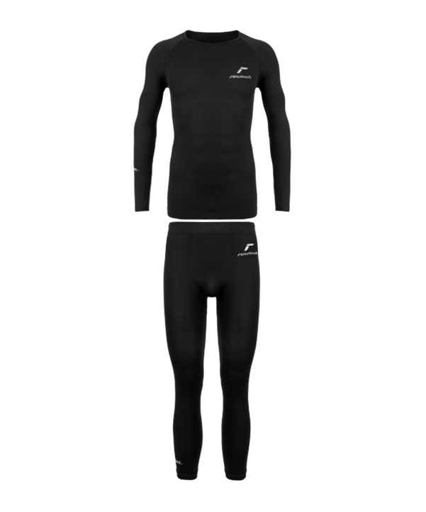 Reusch Funktionswäsche Set Schwarz F7700 - schwarz