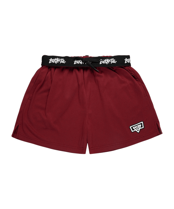 Bucketz All Day Mesh Short Rot - rot