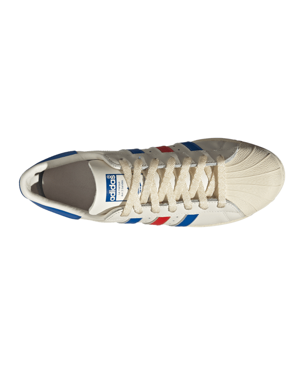 adidas Originals Superstar 82 Weiss Blau - weiss