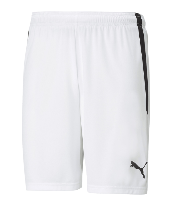 PUMA teamLIGA Short Weiss Schwarz F04 - weiss