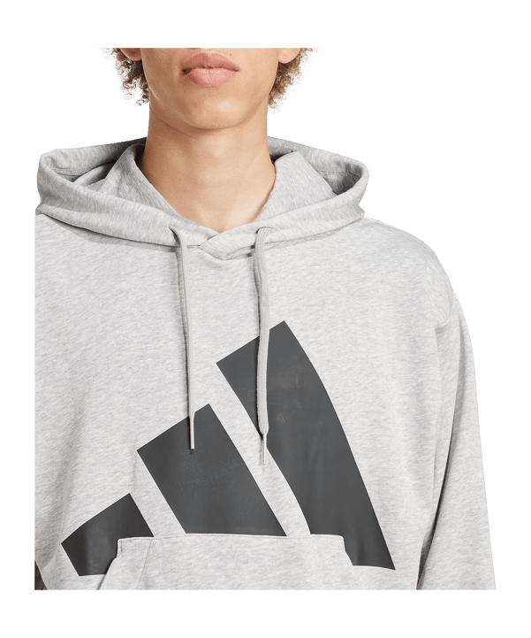 adidas Essentials French Terry Hoody Grigio - grigio