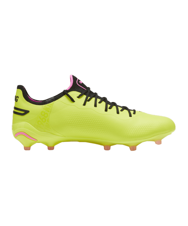 PUMA KING Ultimate FG/AG Phenomenal Gelb Schwarz Pink F06 - gruen