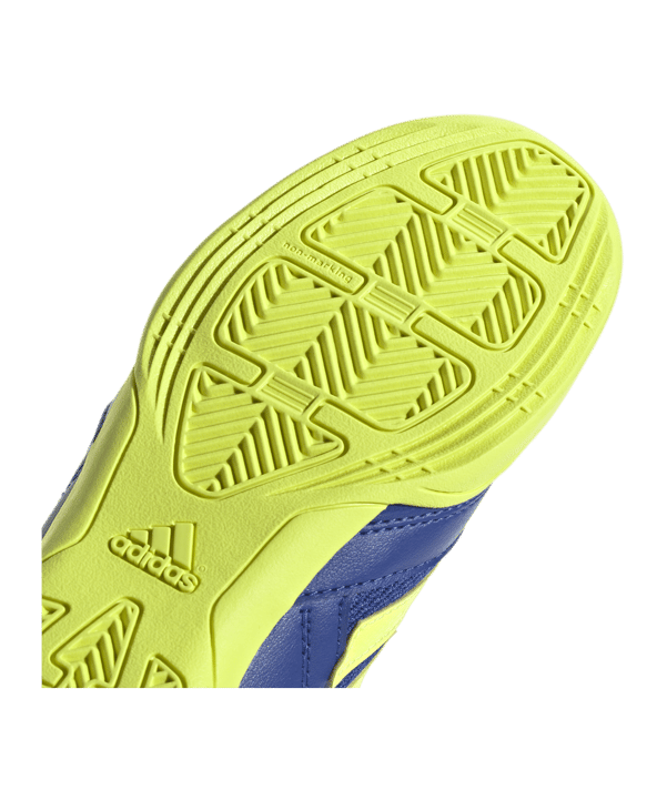 adidas Super Sala 2 Halle Kids Blau Gelb - blau