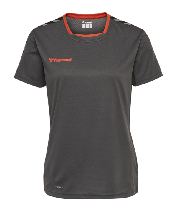 Hummel Authentic Poly Trikot kurzarm Damen F1525 - grau