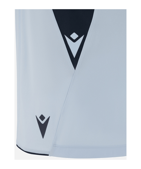 Macron UD Almeria Short Away 2025/2026 Blau - blau