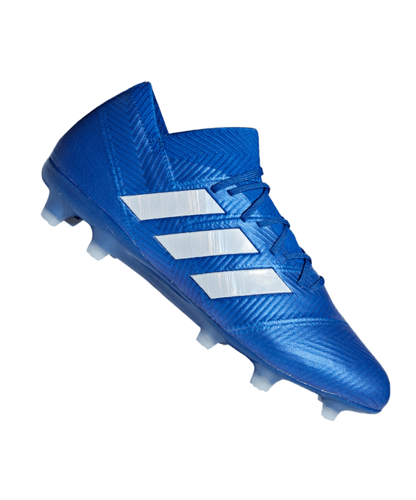 adidas NEMEZIZ 18.1 FG Blau Weiss - blau