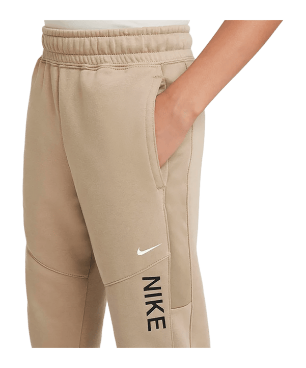 Nike Hybrid FLC Jogginghose Kids Braun F247 - braun