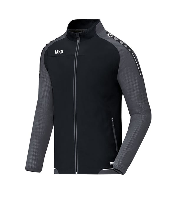 JAKO Champ Präsentationsjacke Kids Schwarz F21 - schwarz