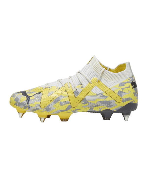 PUMA FUTURE Ultimate MxSG Voltage Grau Gelb F04 - grau