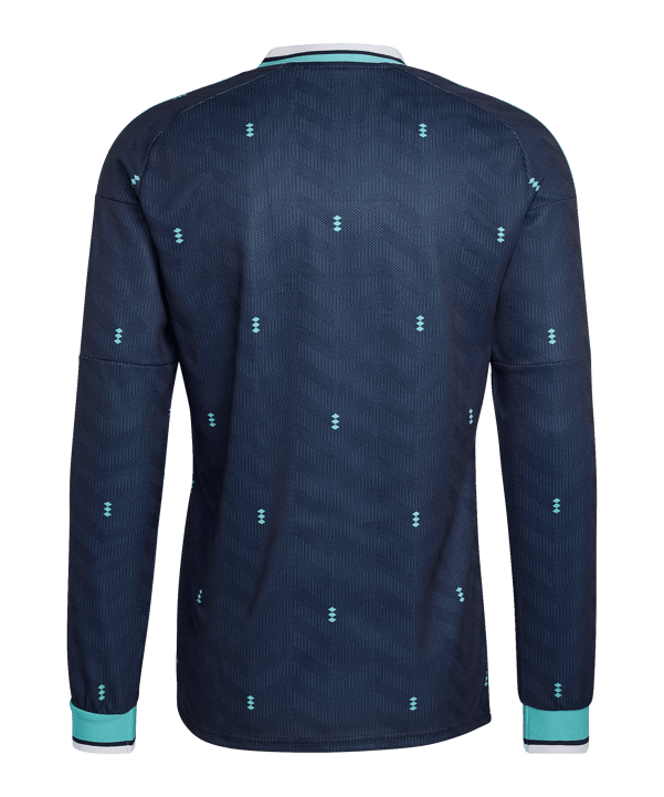 adidas DFB Deutschland Trikot Langarm Away WM 2026 Blau - blau