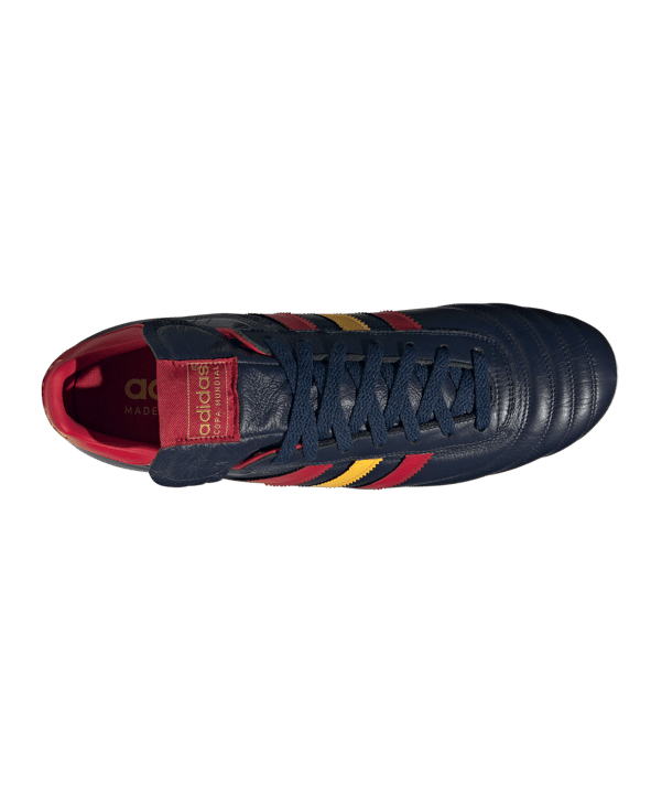 adidas COPA Mundial FG Blau Gold Rot - blau