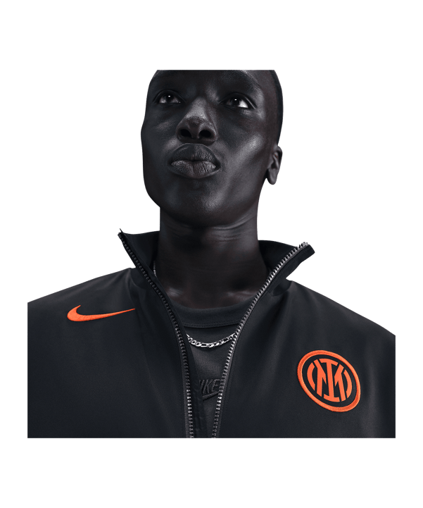 Nike Inter Mailand Trainingsjacke Schwarz F010 - schwarz
