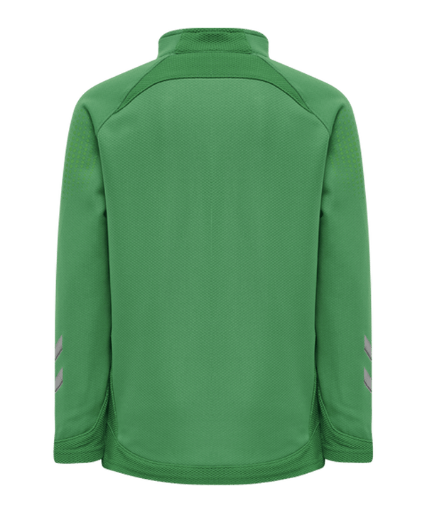 Hummel hmlLEAD HalfZip Sweatshirt Kids Grün F6235 - gruen