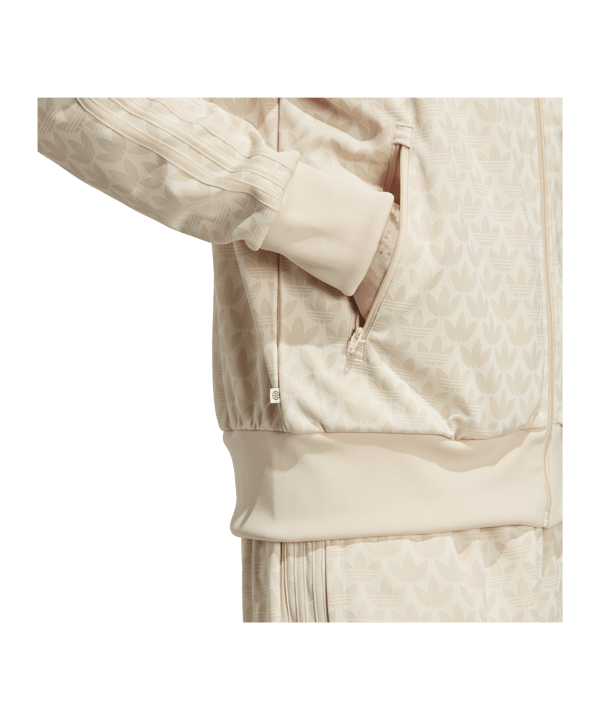 adidas Originals Graphics Monogram Track Jacket Beige - beige