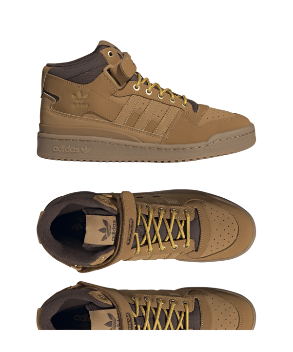 adidas Originals Forum Mid Braun Grün - braun