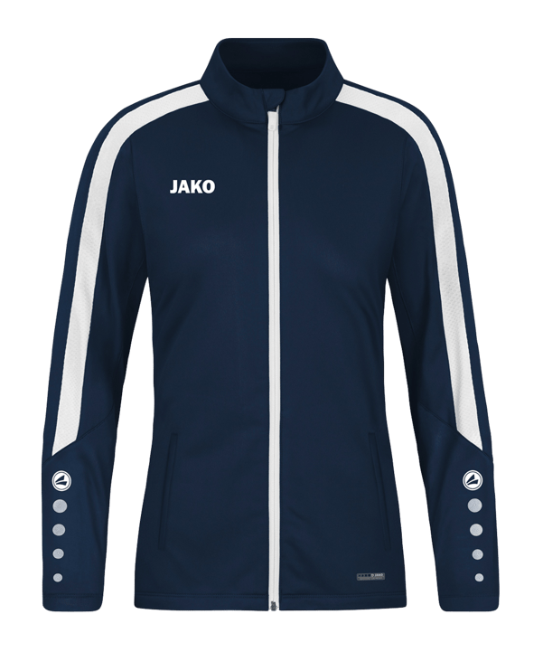 JAKO Power Polyesterjacke Damen Blau F900 - blau