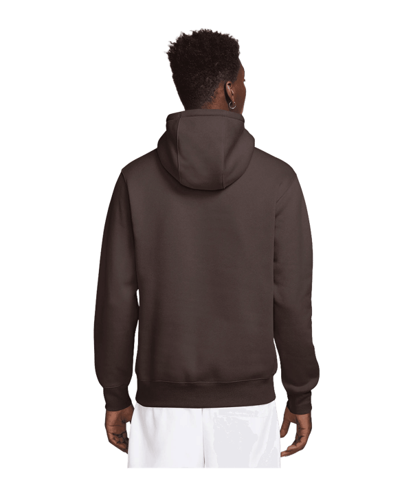 Nike Club Hoody Braun