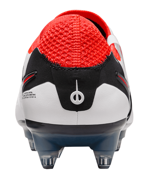 Nike Tiempo Legend X Elite SG AC Ready Weiss Schwarz Rot F100 - weiss