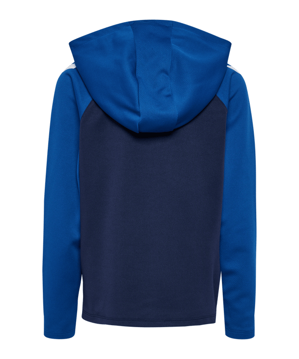 Hummel Lead 2.0 Kapuzenjacke Kids Blau F7317 - blau