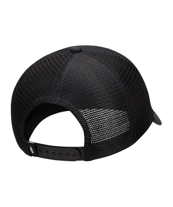 Nike Rise Structured Trucker Cap Schwarz F011 - schwarz