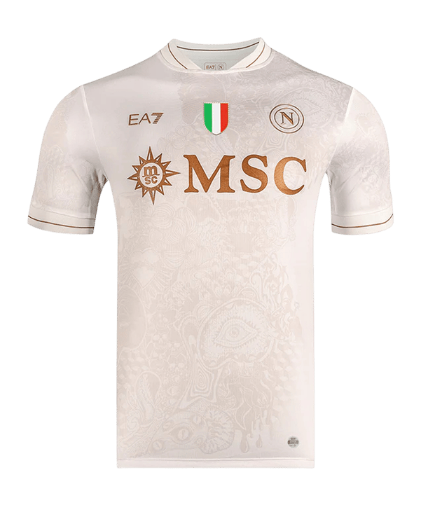 EA7 SSC Neapel Maillot Away 2025/2026 Blanc - blanc