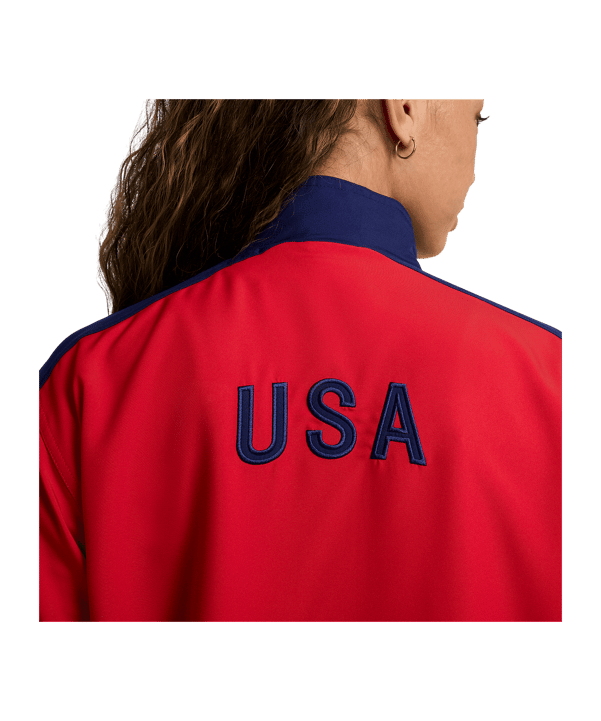 Nike USA Reissue Trainingsjacke Damen Rot F657 - rot