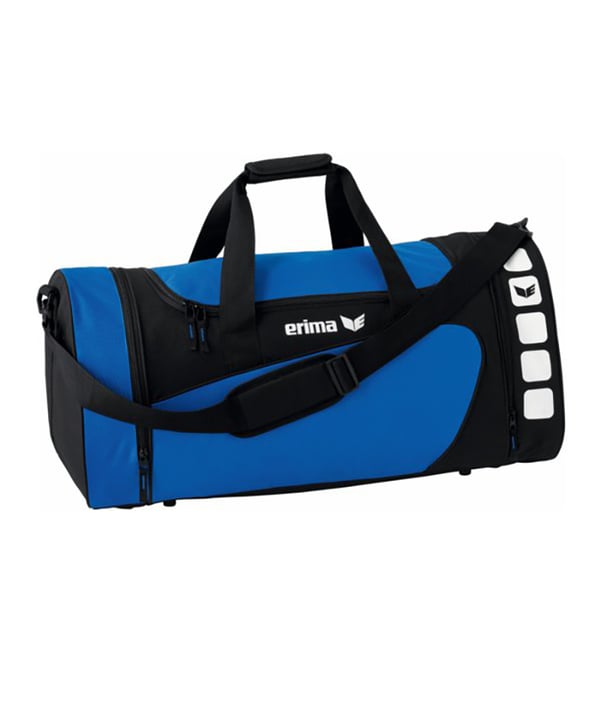 Erima Sporttasche Club 5 Blau Schwarz Gr. M - blau