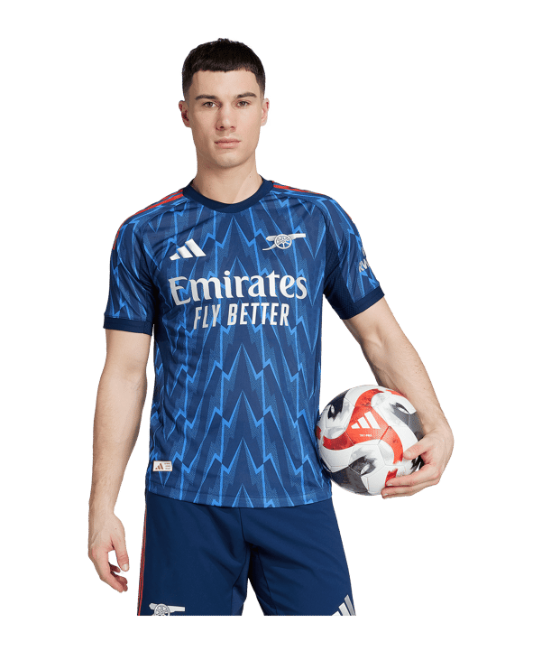 adidas FC Arsenal London Authentic Trikot Away 2025/2026 Blau - blau