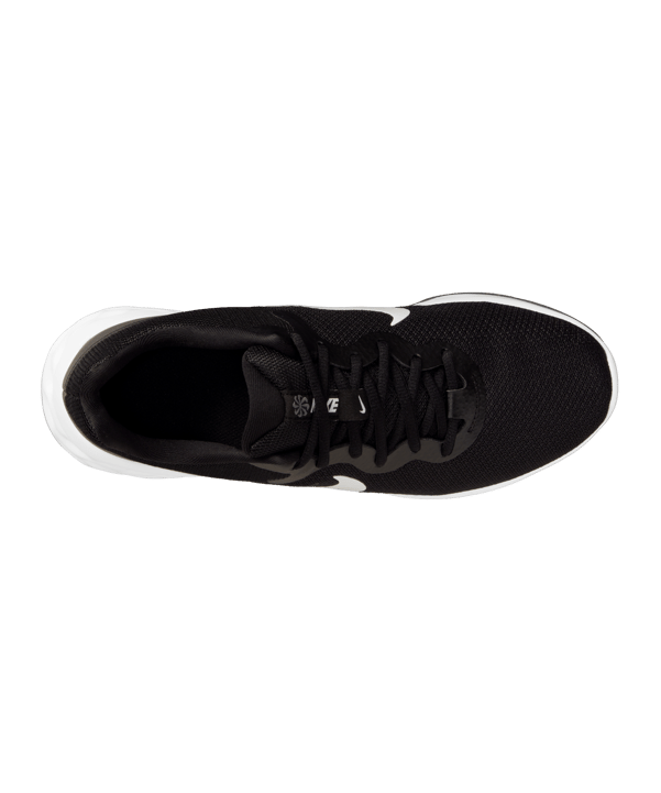 Nike Revolution 6 Running Schwarz Weiss F003 - schwarz