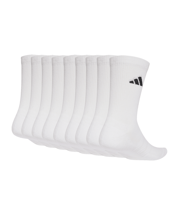 adidas Crew 10er Pack Socken Weiß - weiss