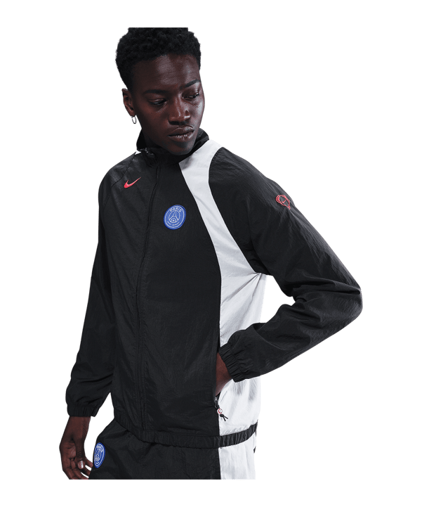 Nike Paris Saint-Germain T90 Track Jacke Schwarz F010 - schwarz