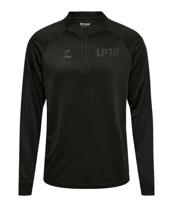 Hummel LP10 Half Zip Sweatshirt Schwarz F2001 - schwarz