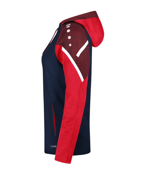 JAKO Performance Hoody Damen Blau Rot F909 - blau