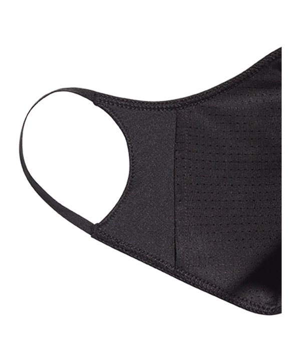adidas Gesichtsmaske Gr. M/L 3er Set Schwarz - schwarz