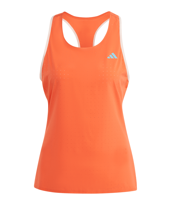 adidas Adizero Tanktop donna rosso - rosso