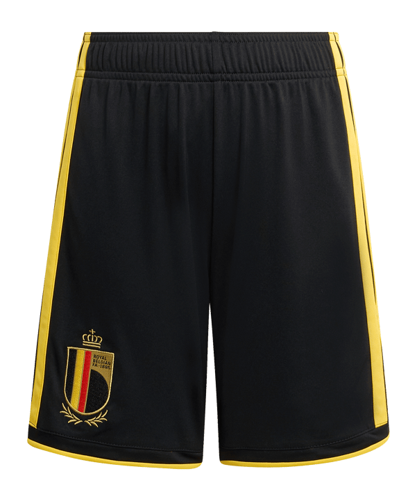 adidas Belgien Short Home WM 2026 Kids Schwarz - schwarz