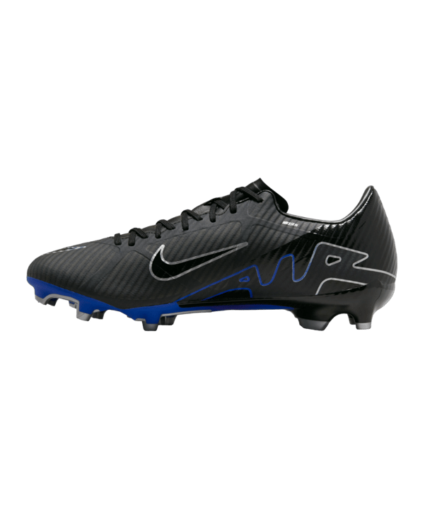 Nike Air Zoom Mercurial Vapor XV Academy FG/MG Shadow Schwarz Silber Blau F040 - schwarz