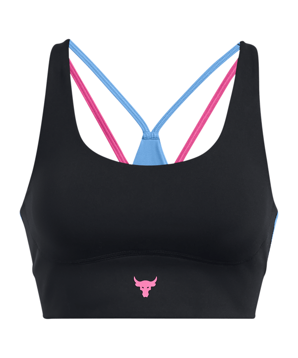 Under Armour Pro. Rock Lg Grind Sport-BH Damen - schwarz